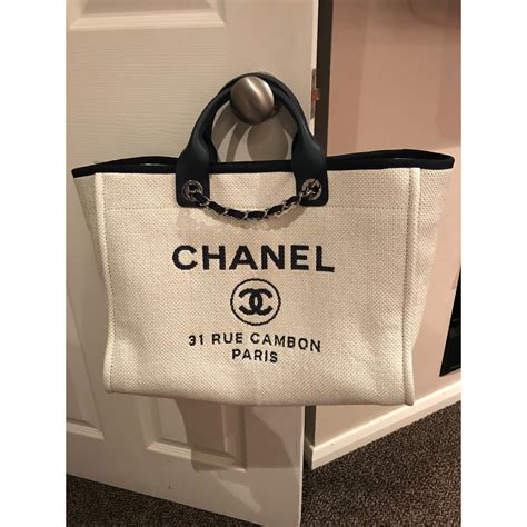 small deauville chanel|chanel deauville large tote bag.